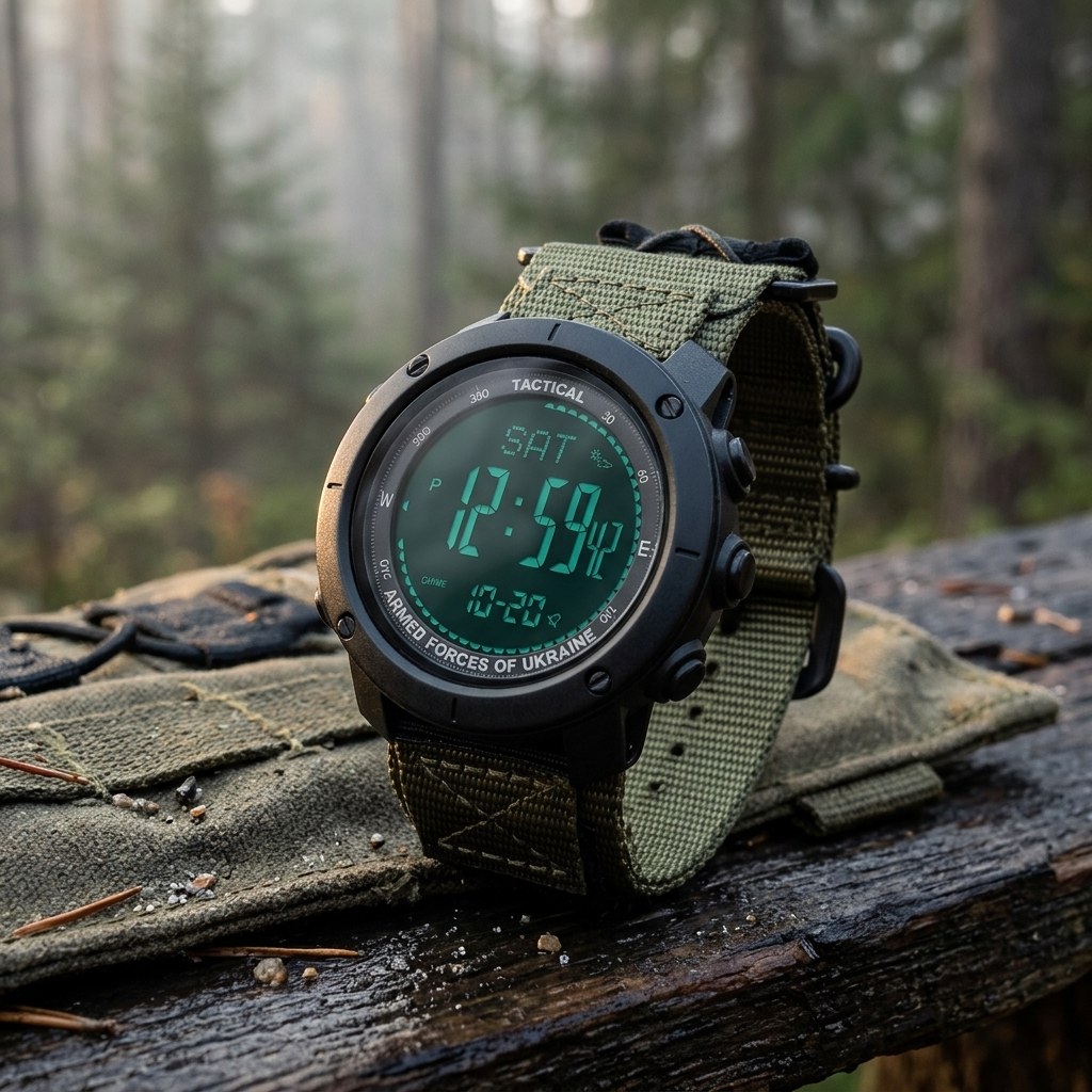 Awarder 036 Compass UA Nylon Pro Black-Army Green