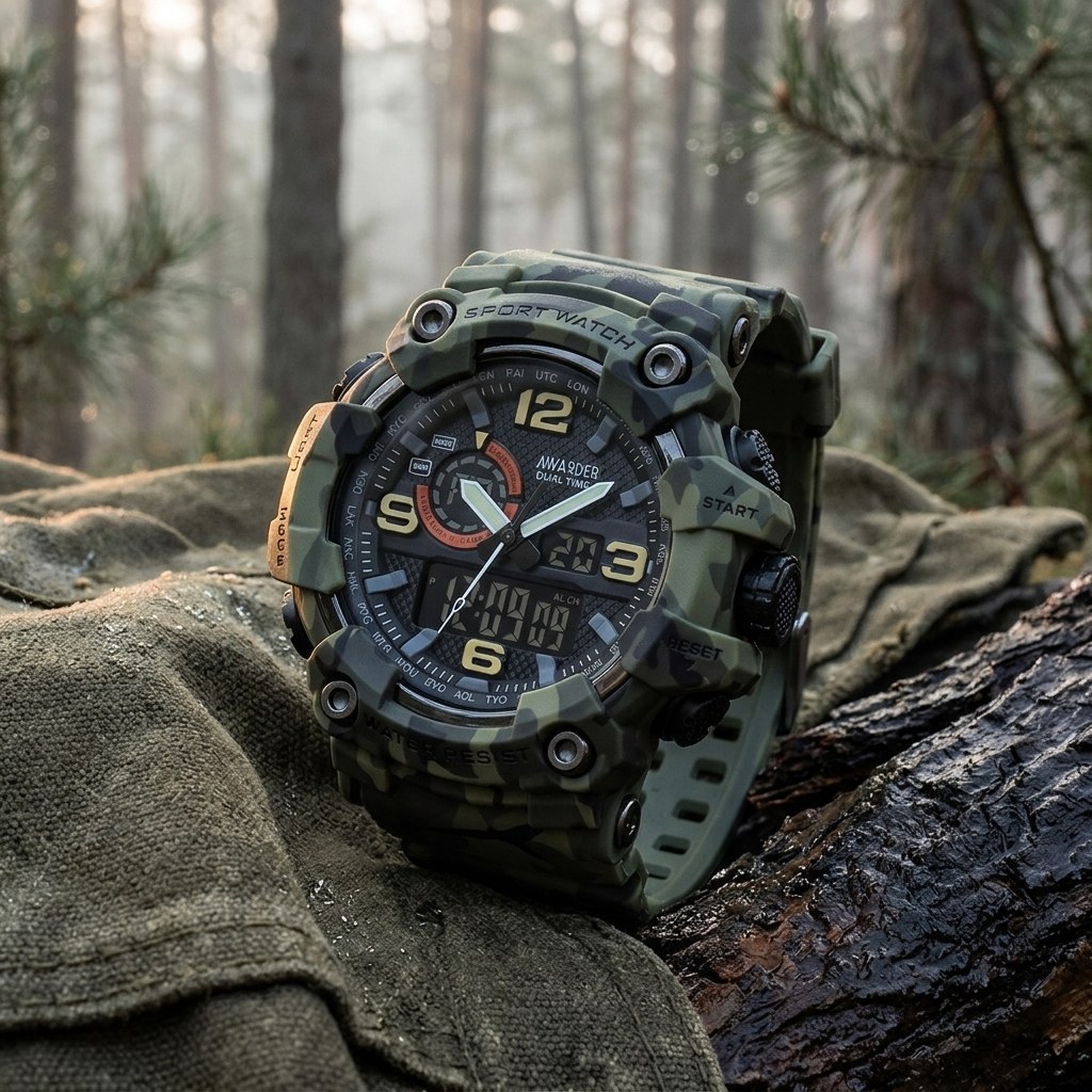 Awarder 002 Camo Green