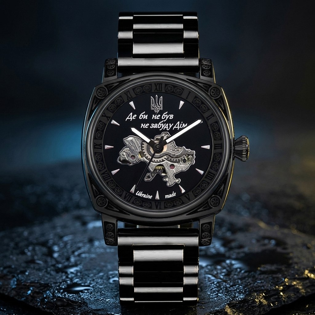 Awarder 021-3D All Black Steel