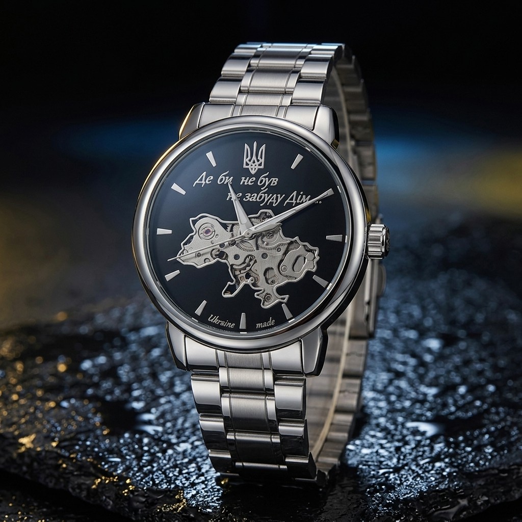 Awarder 022 Де би не був Silver-Black Automatic Steel