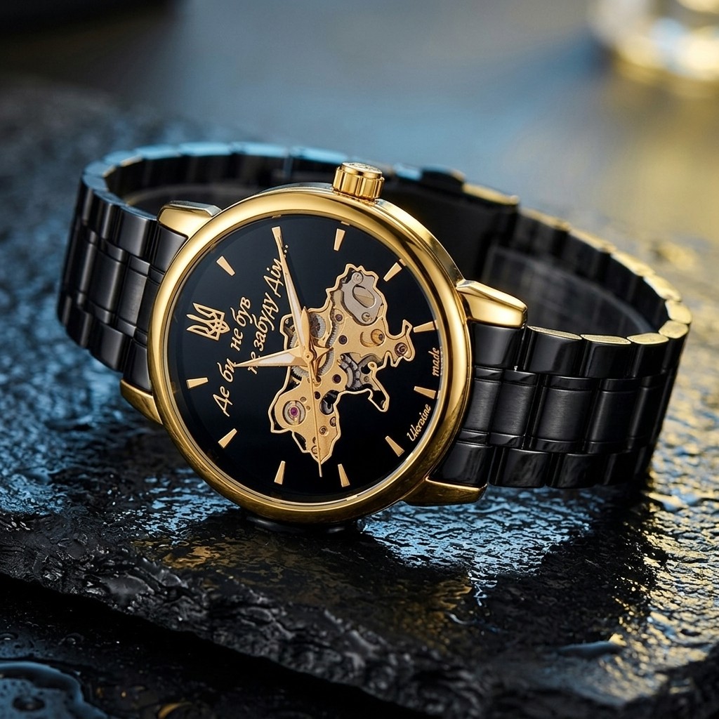 Awarder 022 Black-Gold Automatics Не Забуду Дім Steel