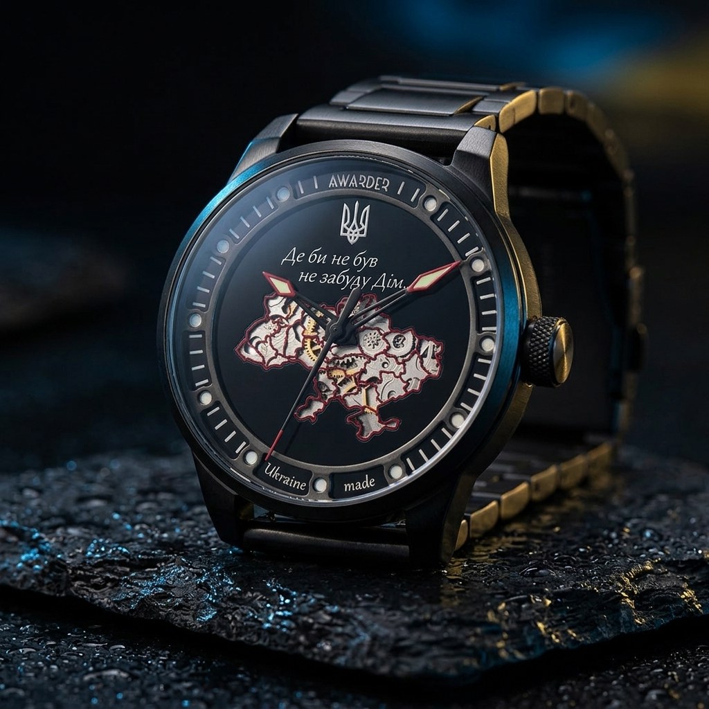 Awarder 058 Де би не був All Black Steel