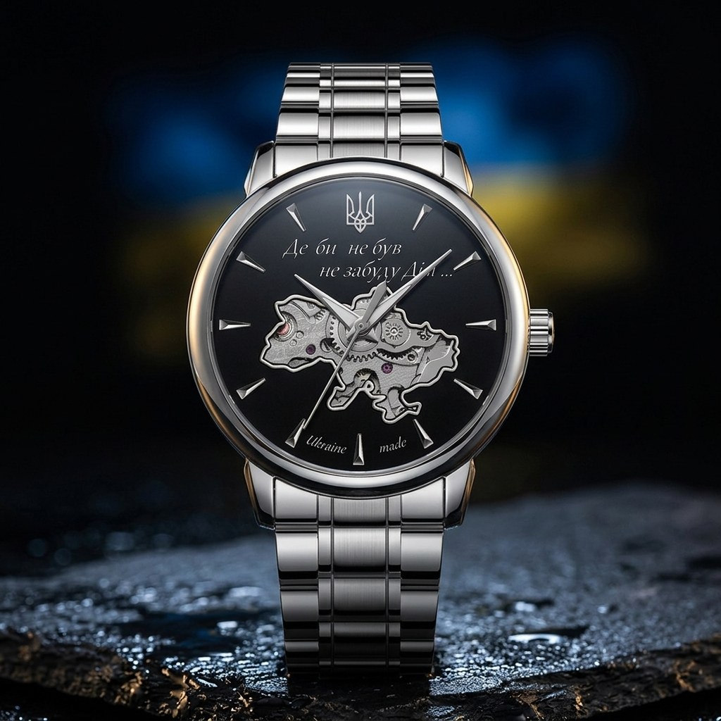 Awarder 048 Не Забуду Дім Silver-Black Steel
